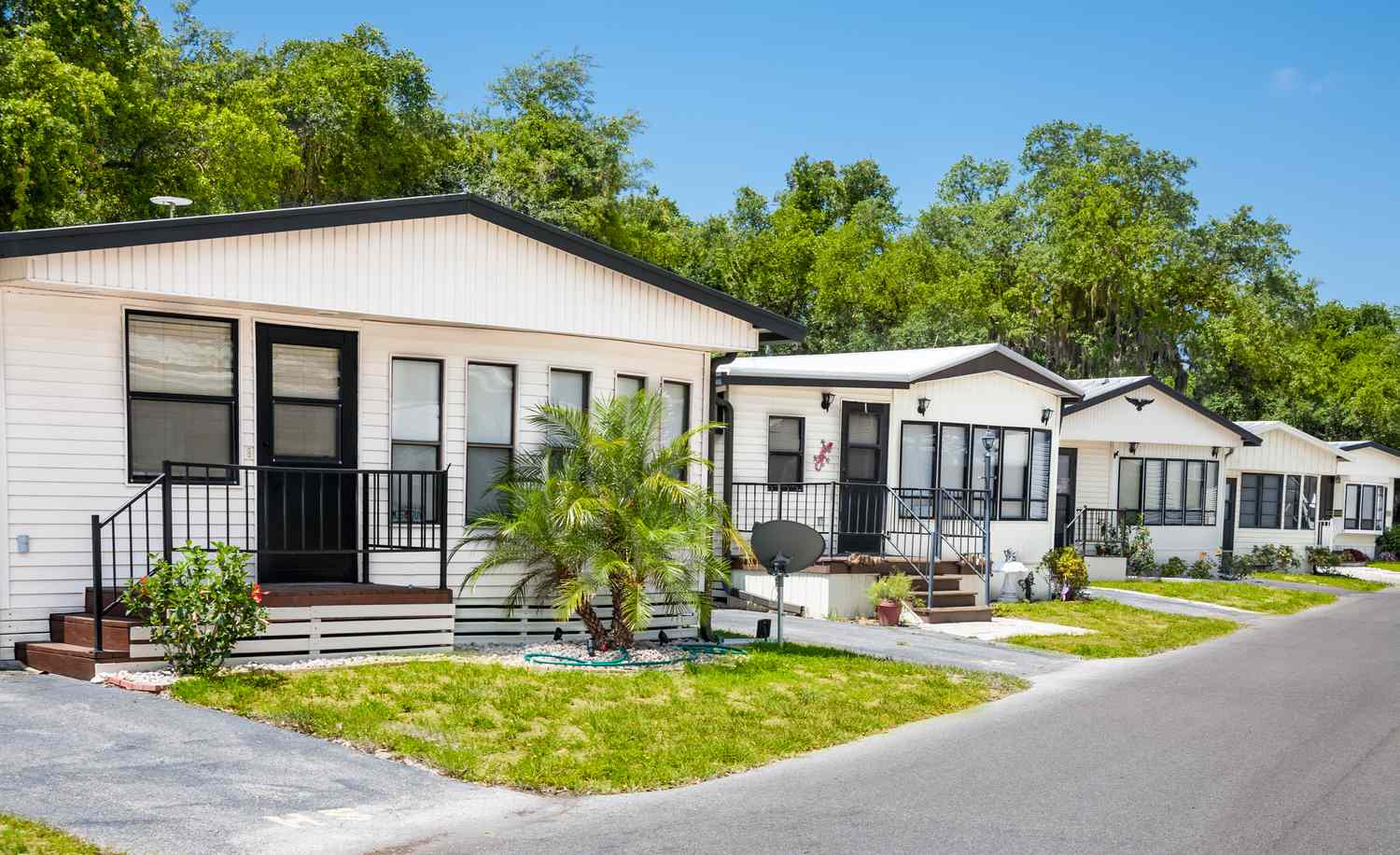 A manufactured-home community